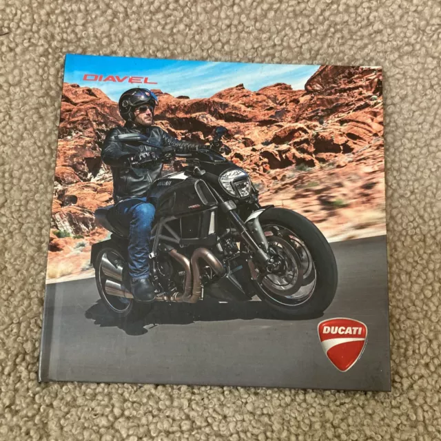 Ducati Diavel 2014 Hardback Brochure Book (English & Italian)