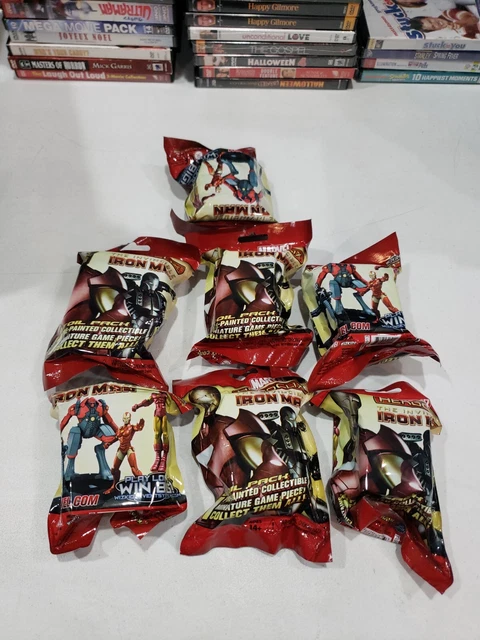 Marvel Heroclix The Invincible Iron Man Booster Pack LOT OF 7 TOTAL 🇺🇸