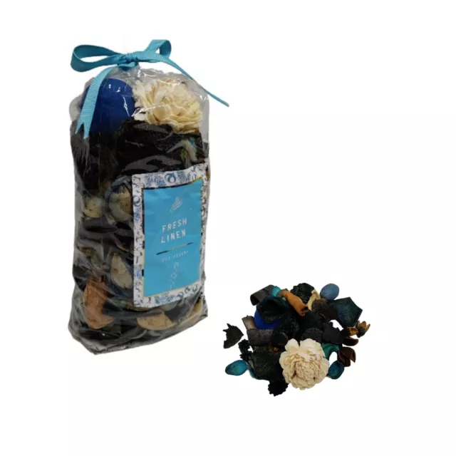 Fresh Linen Pot Pourri Cotton Scented Home Botanicals Fresh Clean Scent 250g Bag