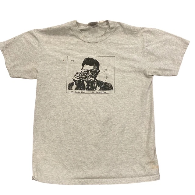 Vintage 90s Camera Photography Diagram T-shirt Small Camera Coop Austin
