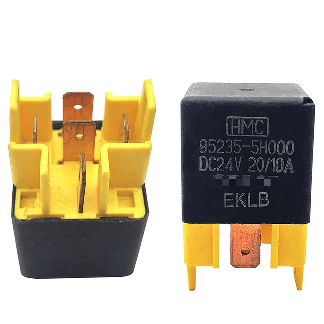 10PCS 95235-5H000 24VDC Automotive Relay 20/10A 5Pins