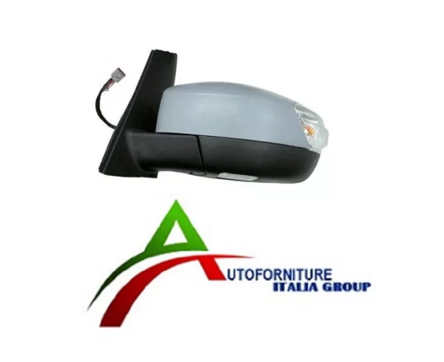 Specchio Retrovisore Sinistro Elet Ter Rib C/Fan Luce Cort Vern Per C-Max 15>