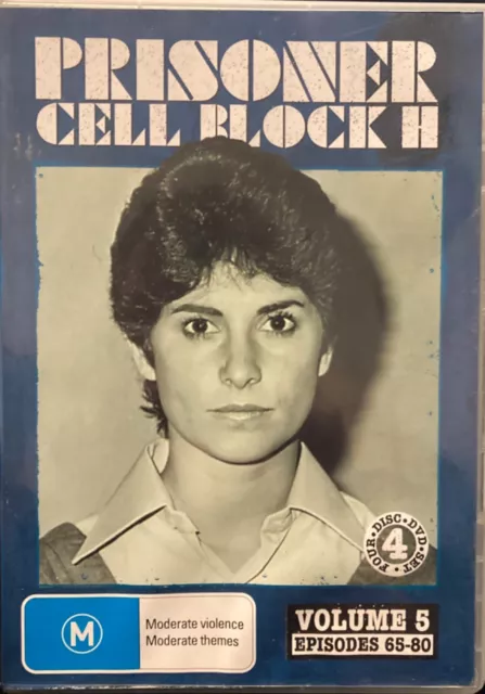 Prisoner Cell Block H DVD Volume 5 Australian 65-80 4-Disc Wentworth