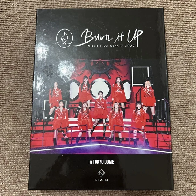 burn it up Blu-ray WithU盤 NiziU Live with U 2022 Burn it Up in TOKYO DOME Regular Blu