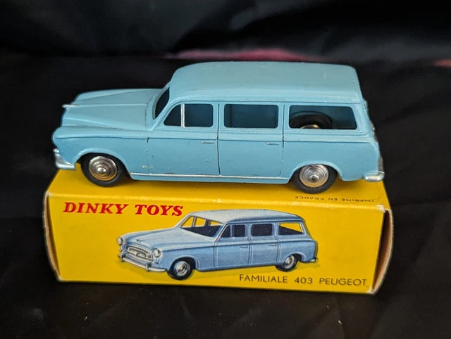 Dinky Toys  Ref 24F  403 Peugeot Familiale Excellent Etat En Boite Originale