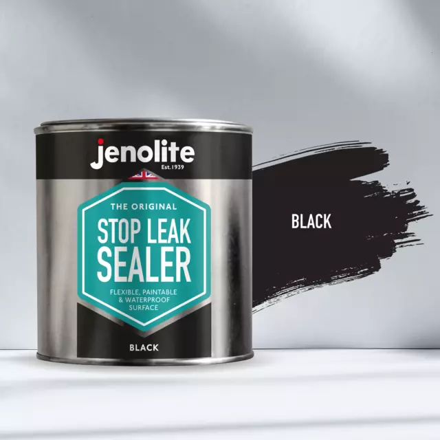 Jenolite Stop Leak | Waterproof Roof Repair & Sealer | Flat/Felt Roofs | 1 Litre 3