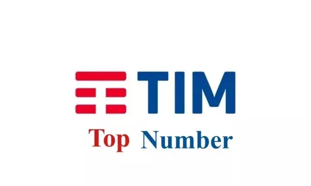 Sim Tim Top Number Numero Facile Nuovo 33X 1155099