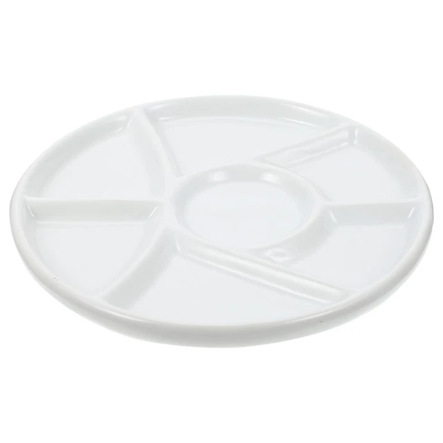 Palette Keramik Farbkasten Aus Porzellan Pigmentplatten White