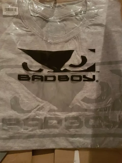 New Bad Boy large fight T-Shirt top MMA ufc Boxing muay thai k1 GYM fitness