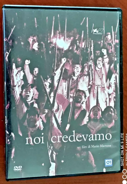 Dvd  NOI CREDEVAMO  Mario Martone  ****COME NUOVO