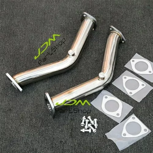 2.50" Exhaust Downpipe Fit Nissan 350Z Z33 Infiniti G35 V35 3.5L VQ35DE 2003-07 2