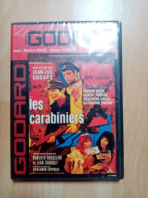 DVD - LES CARABINIERS un film de JEAN LUC GODARD avec MARINO MASE / NEUF EMBALLE