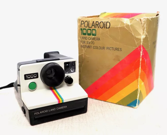 Vintage POLAROID 1000 Instant Film Camera Takes SX-70 film