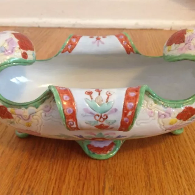 Japanese Porcelain 19th Century Qing Dynasty Artisan Famille Rose Export Bowl!!!
