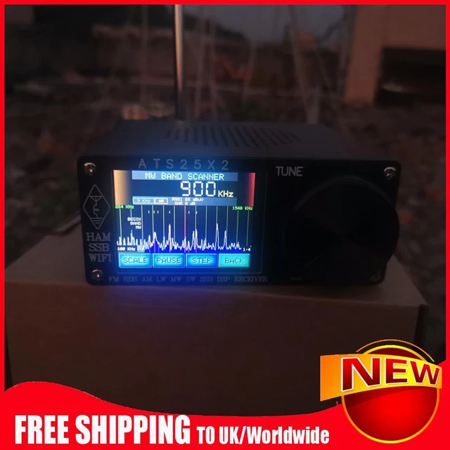 Spectrum Scan Receiver Aluminium Alloy Audio Amplifier Stereo Receivers ATS-25X2
