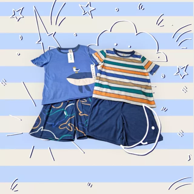 Carter's Boy's 4-piece Summer Outfit Set, Combi variety outfits Age 5 Years BNWT