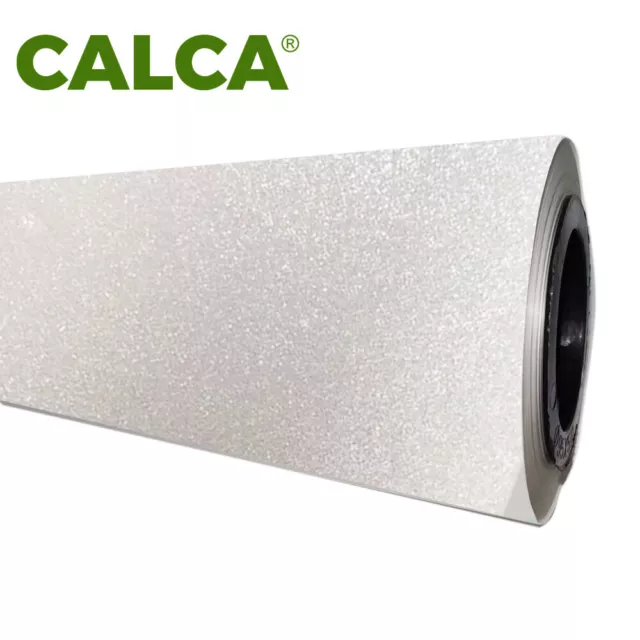 USA-CALCA 23.6in x 328ft DTF Glitter Film Roll, Cold Peel DTF Transfer Film