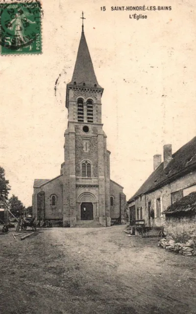 CPA 58 - ST-HONORE LES BAINS (Nièvre) - 15. The Church