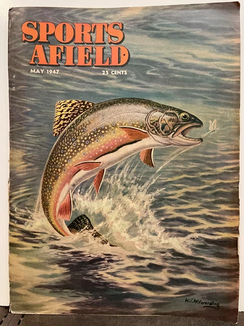 Sports Afield  Magazine 5-1947  Tom Lovell  Angus Shortt   Dalrymple  Wilwerding