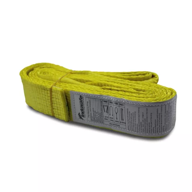 Indusafe Twisted Eye Lifting Sling Straps Industrial Web Sling 3100LBS  3/6/9 FT