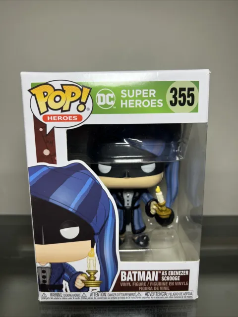 Funko Pop! DC Heroes: DC Holiday - Batman as Scrooge #355 with Pop! Protector