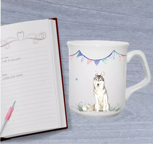 Husky mug  gift idea ' Life is better with a husky