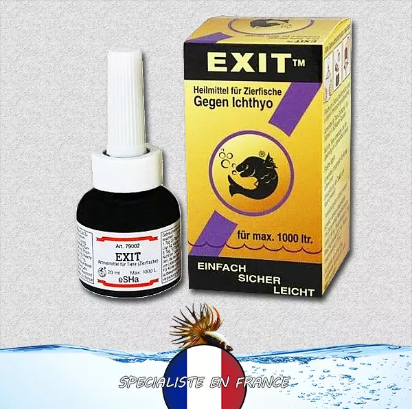 Esha Exit Traitement Anti Points Blancs 20 Ml Pour 1000 Litres