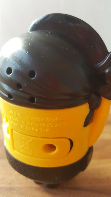 Sammlerstück McDonald's Happy Meal Spielzeug Pirat Minion 2015 3