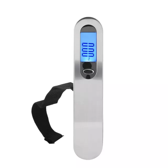 Stainless Steel Hanging Luggage Scale Portable Electronic Digital Weighing UK