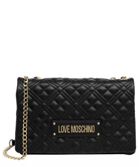 Love Moschino sac porté épaule femme lettering logo JC4230PP0ILA0000 medium Blac