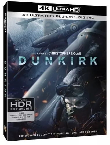 Dunkirk [New 4K UHD Blu-ray] With Blu-Ray, 4K Mastering, Ac-3/Dolby Digital, D