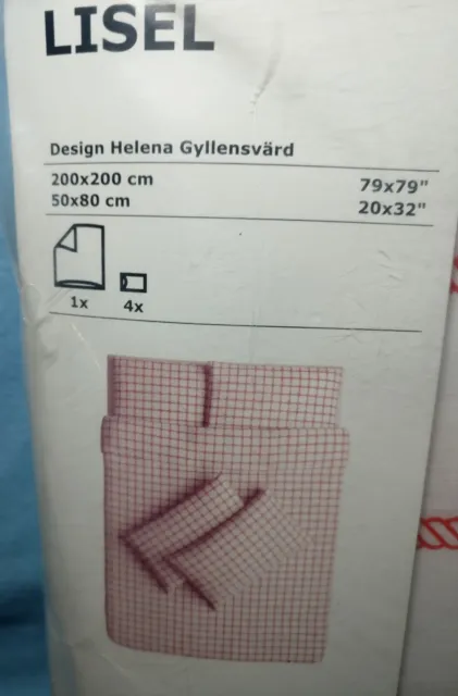 IKEA Lisel King Size Duvet Set New In Packaging.