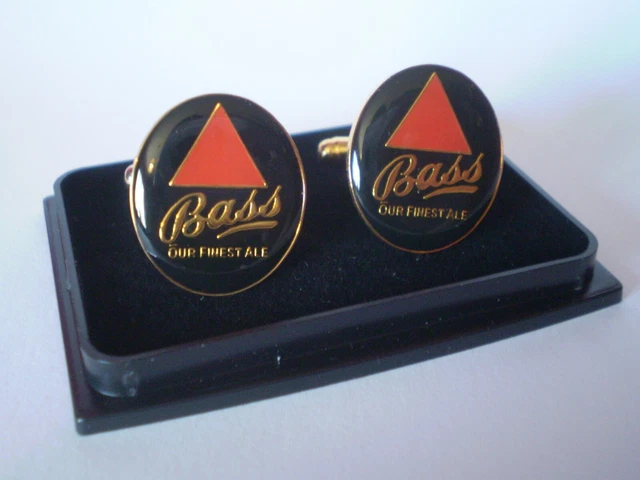Charming Pair Of Collectable Bass Beer Cufflinks