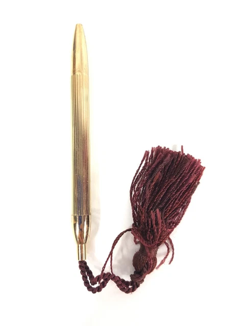 Stylo Bille Waterman CF Ligné Plaqué Or - Modèle Prestige, Avec Cartouches, Occasion état Neuf