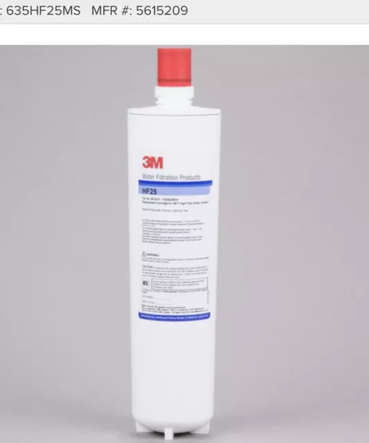 3M HF25-MS Replacement Cartridge for BREW125-MS Water Filtration System
