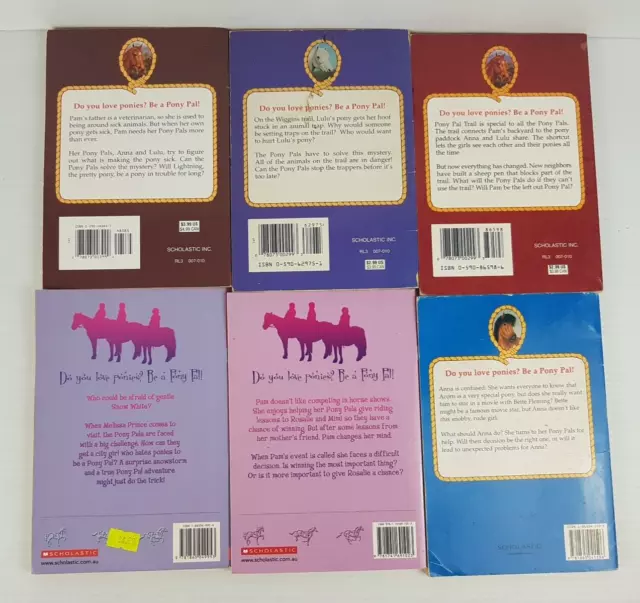 Pony Pals Books by Jeanne Betancourt x6 #3, 10, 12, 13, 21 & 26 (paperback) 3