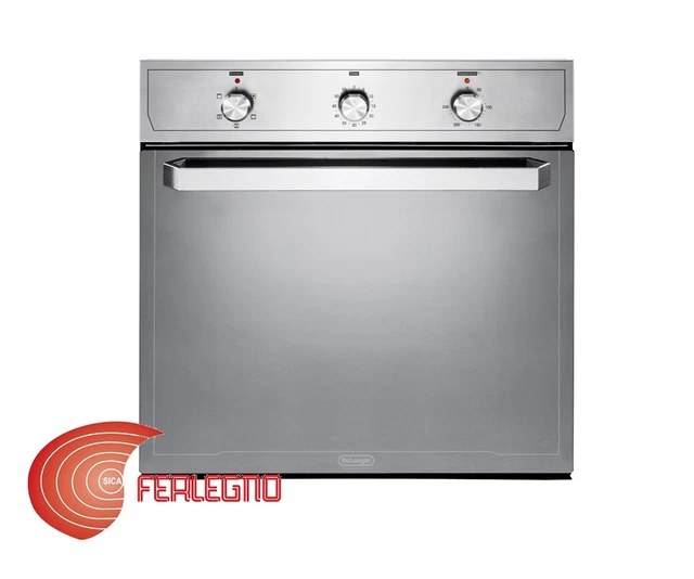 Forno Elettrico Ventilato Inox Specchiato 60Cm 6Funzioni Cl. A Art.slm6 Delonghi