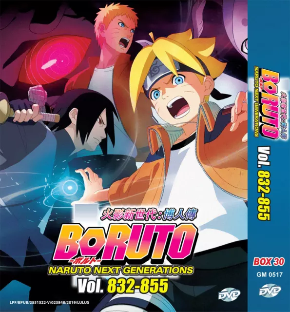Anime DVD Boruto: Naruto Next Generations Volume 1 - 160 English Audio Free  USPS