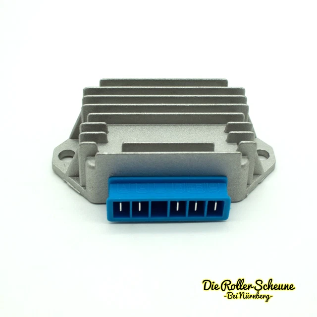 Gleichrichter Spannungsregler 12V 80W Für Piaggio Zip, Vespa Roller - 5 Anschlüsse