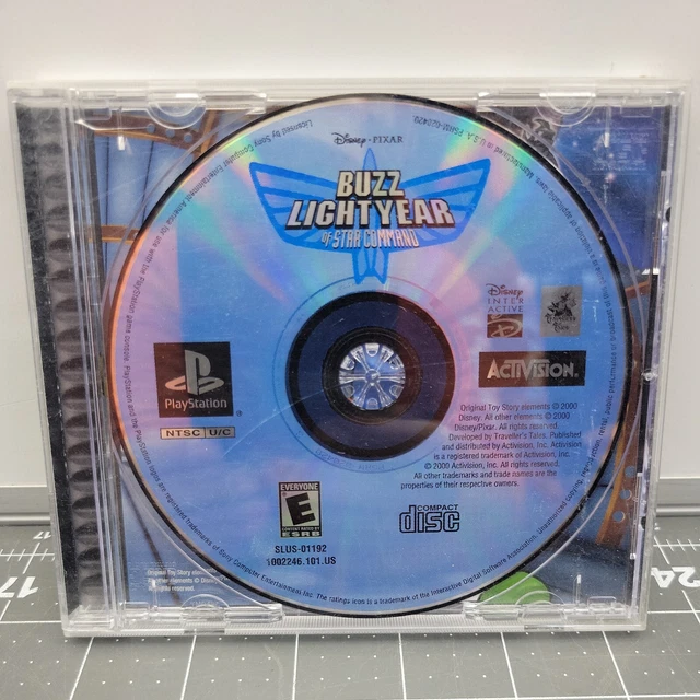 BUZZ LIGHTYEAR OF Star Command (Sony PlayStation 1, 2000 PS1) solo ...
