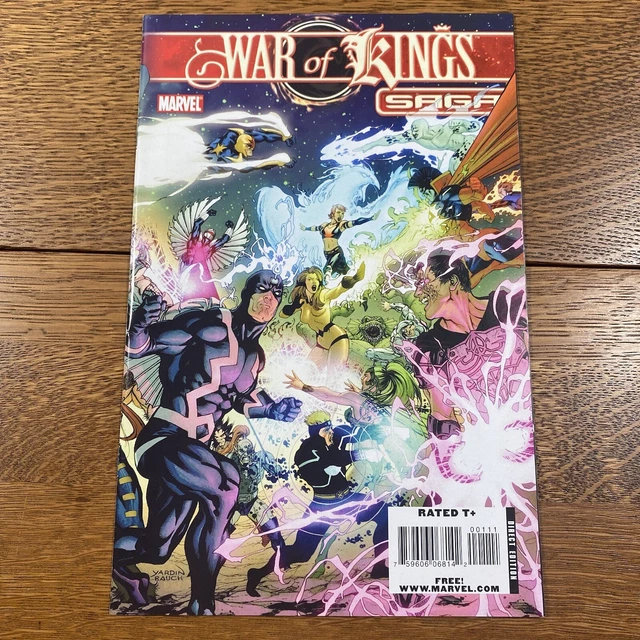 WAR OF THE KINGS : SAGA 1ST Printing 2009 MARVEL Comics HIGH GRADE VF/NM