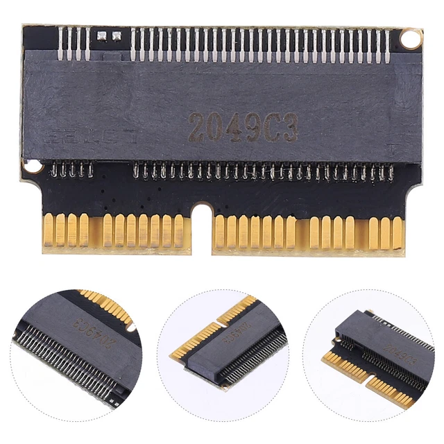 Adaptateur SSD NVME Pour MacBook 2013-2017 - Carte Conversion M.2 PCIe - 2 Pièces