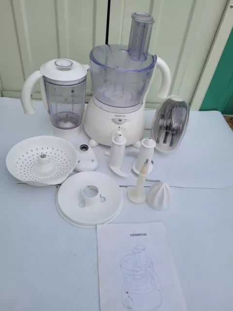 Kenwood Multi Pro FP580 Series Food Processor With Attachments Used 2