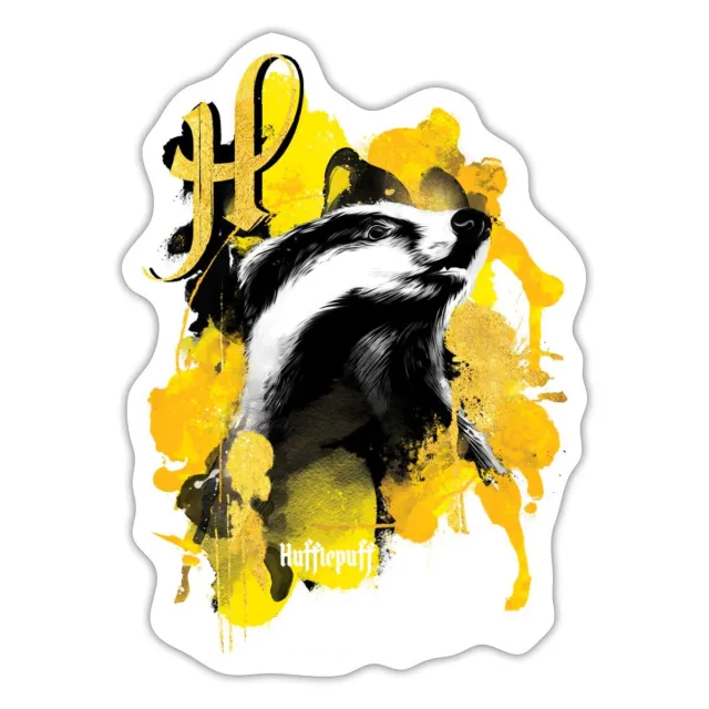 Harry Potter Haus Hufflepuff Dachs Aufkleber Sticker