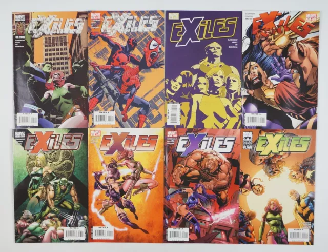 Exiles #90-100 VF/NM complete Chris Claremont run Marvel Spider-Man 2099 Blink