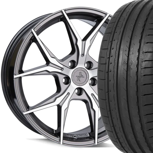 19 Zoll ABE Sommerräder Keskin KT19N PFP Felgen 235/35 R19 Sommer Reifen Aktion