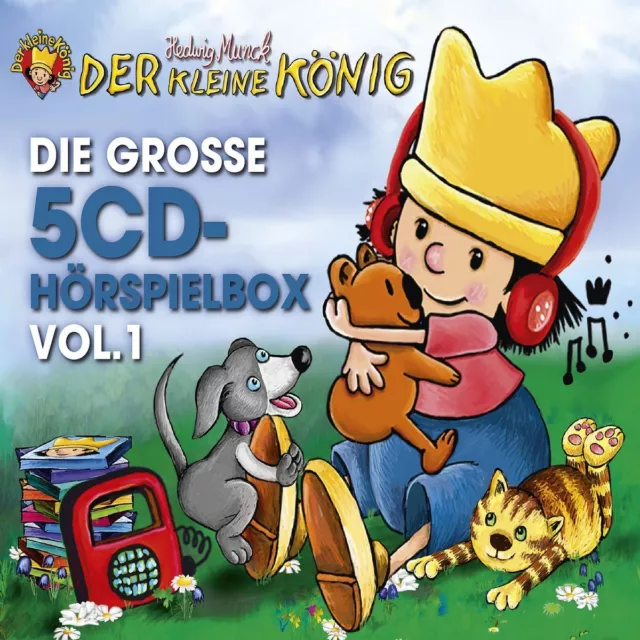 5 CDs * DER KLEINE KÖNIG - DIE GROSSE 5-CD HÖRSPIEL BOX VOL. 1  # NEU OVP !