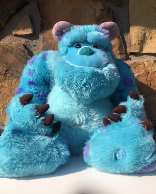 Disney Store Exclusive Pixar Monsters Inc HUGE 32” Inches Sully Plush Rare