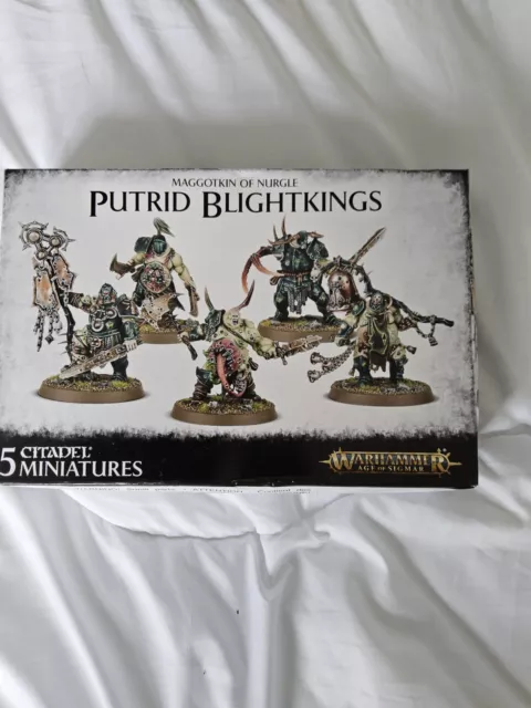 Putrid Blightkings - Maggotkin Of Nurgle - Warhammer Age of Sigmar - *NEW*