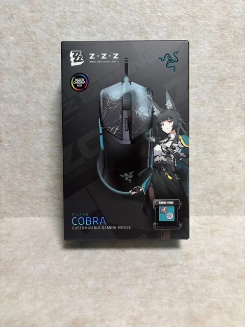 RAZER COBRA GAMING Mouse Chroma Zenless Zone Zero Edition 8500 DPI NEW ...